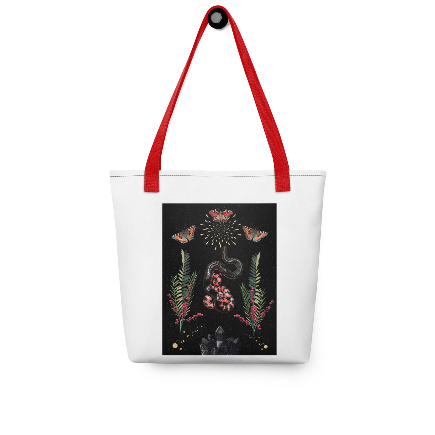Gorgeous Woodland Snake Tote bag