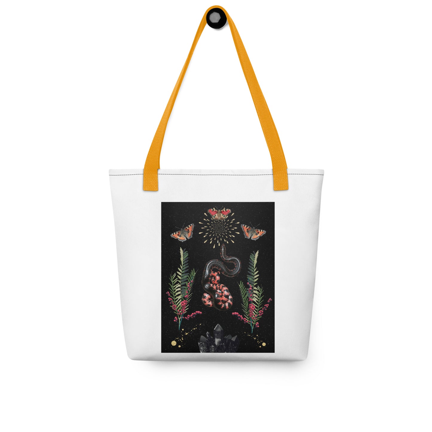 Gorgeous Woodland Snake Tote bag